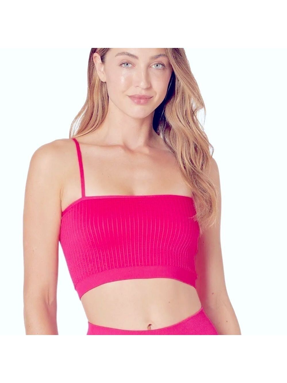 NWT Spiritual Gangster Wide Rib Bandeau Crop Top